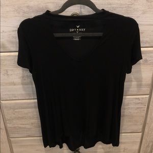Soft & sexy short sleeve v neck